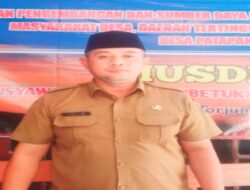 Membangun Desa Maju, PJ Desa Abdul Halim dan Mentor Moh. Ra’i Bersinergi